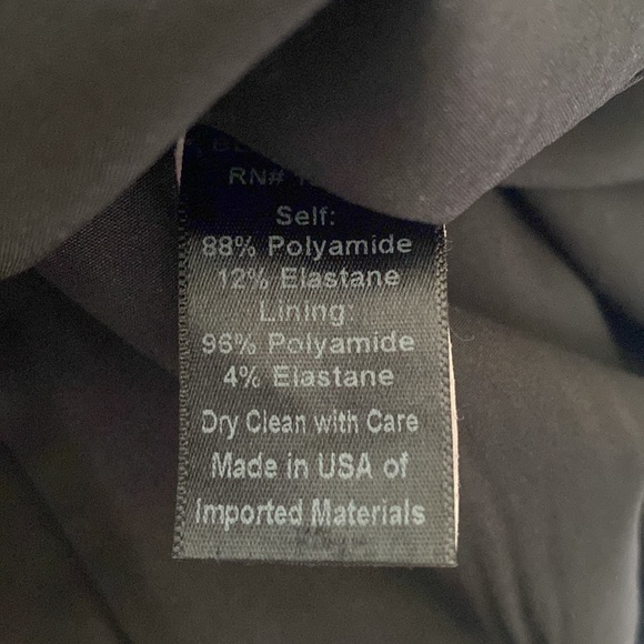 BLACK HALO MARICOPA BLACK DRESS DESIGNER LUXURY 6 NEW - Picture 12 of 13